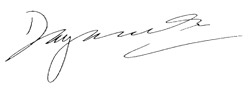Swamiji Signature